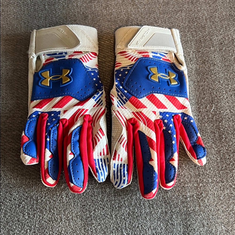 Under Armour Stars and Stripes Batting Gloves